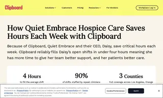 Preview of the Quiet Embrace Hospice Care Case Study