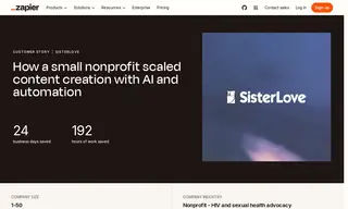 Preview of the SisterLove Case Study