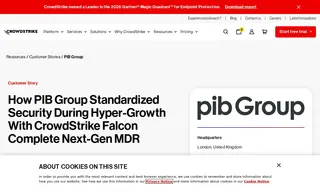 Preview of the PIB Group Case Study
