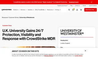 Preview of the University of Westminster Case Study