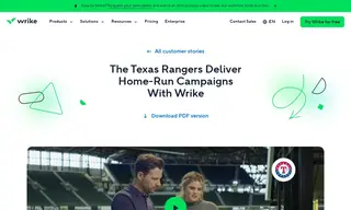 Preview of the The Texas Rangers Case Study