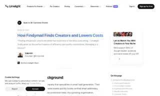 Preview of the Findymail Case Study