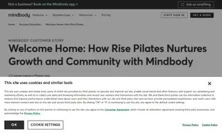 Preview of the Rise Pilates Case Study