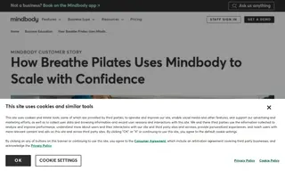 Preview of the Breathe Pilates Case Study