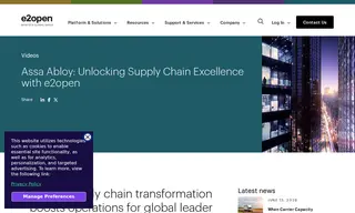 Preview of the ASSA ABLOY Case Study