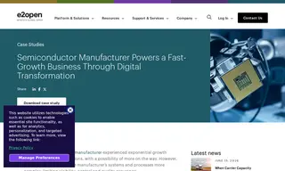 Preview of the Leading Semiconductor Manufacturer Case Study