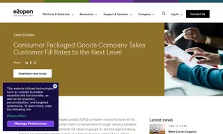 Preview of the Consumer Packaged Goods Company Case Study