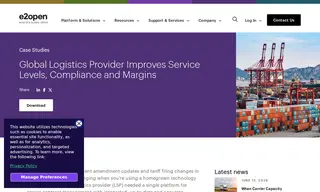 Preview of the Global Logistics Provider (lsp) Case Study
