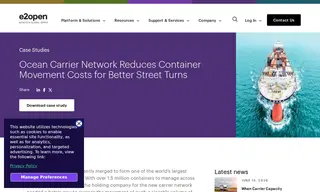 Preview of the Ocean Carrier Network Case Study