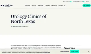 Preview of the Urology Clinics of North Texas (ucnt) Case Study