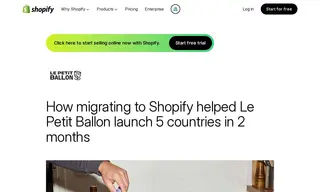Preview of the Le Petit Ballon Case Study