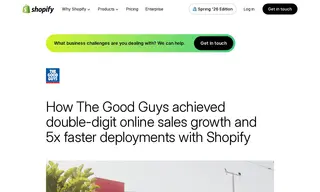 Preview of the The Good Guys Case Study