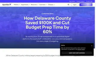 Preview of the Delaware County Case Study