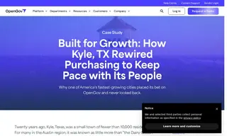 Preview of the Kyle, TX Case Study