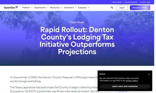 Preview of the Denton County Treasurer’s Office Case Study