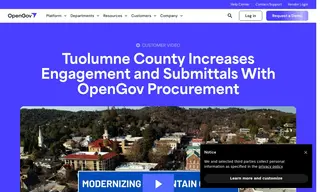 Preview of the Tuolumne County Case Study