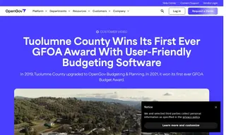 Preview of the Tuolumne County Case Study