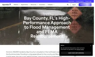 Preview of the Bay County, FL Case Study