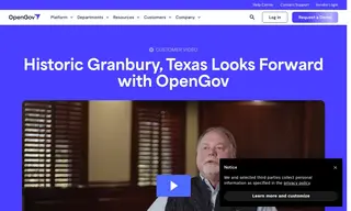 Preview of the City of Granbury Case Study