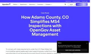 Preview of the Adams County, CO Case Study