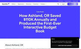 Preview of the City of Ashland, Oregon Case Study