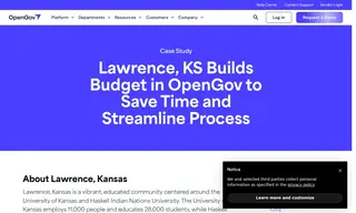 Preview of the City of Lawrence, Kansas Case Study
