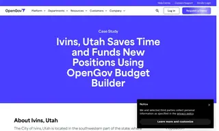 Preview of the City of Ivins Case Study