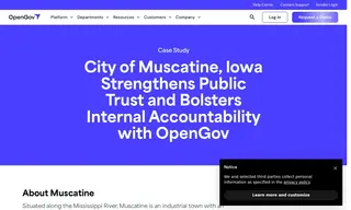 Preview of the City of Muscatine Case Study