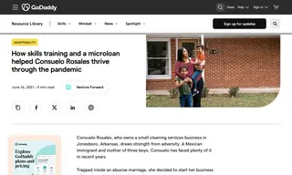 Preview of the Consuelo Cleaning Services Case Study