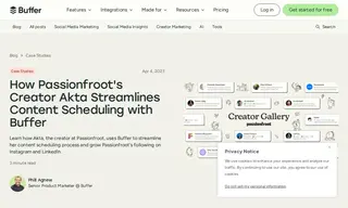 Preview of the Passionfroot Case Study