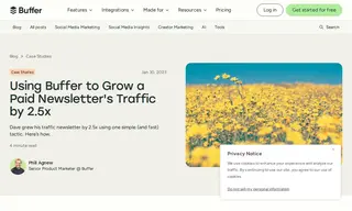Preview of the Dave Anderson's Paid Career Development Newsletter Case Study