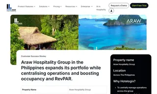 Preview of the Araw Hospitality Group Case Study