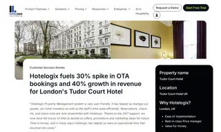 Preview of the Tudor Court Hotel Case Study