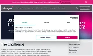 Preview of the US Department of Energy Case Study