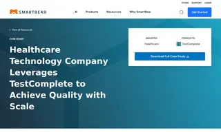 Preview of the Large Healthcare Technology Company Case Study