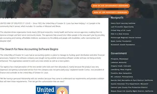 Preview of the United Way of Greater St. Louis Case Study