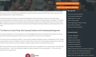 Preview of the United Neighborhood Centers of Northeastern Pennsylvania Case Study