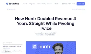 Preview of the Huntr Case Study