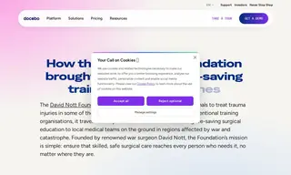 Preview of the David Nott Foundation Case Study