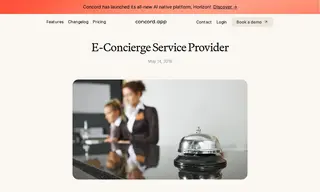 Preview of the E-Concierge Service Provider Case Study
