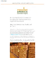 Preview of the Feeding America Southwest Virginia Case Study