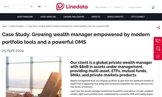 Preview of the Global Private Wealth Manager Case Study