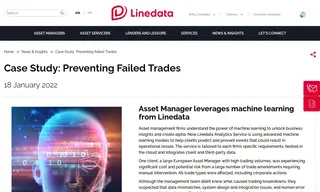 Preview of the Large European Asset Manager Case Study