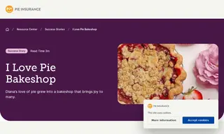 Preview of the I Love Pie Bakeshop Case Study