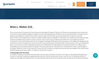 Preview of the Brian L. Weber, O.D. Case Study