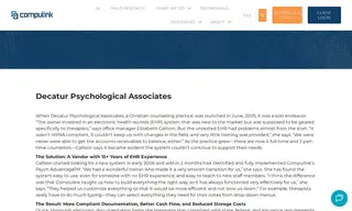 Preview of the Decatur Psychological Associates Case Study