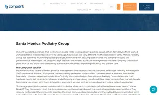 Preview of the Santa Monica Podiatry Group Case Study