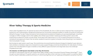 Preview of the River Valley Therapy & Sports Medicine Case Study
