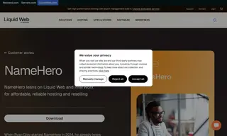 Preview of the NameHero Case Study