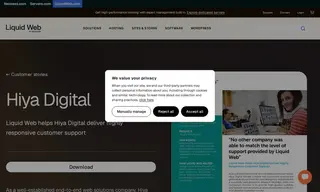 Preview of the Hiya Digital Case Study